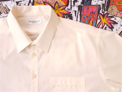 ysl collar shirt|ysl formal shirts.